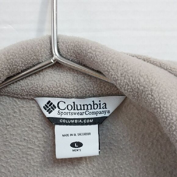 Columbia Tan Fleece Jacket - Picture 2 of 6